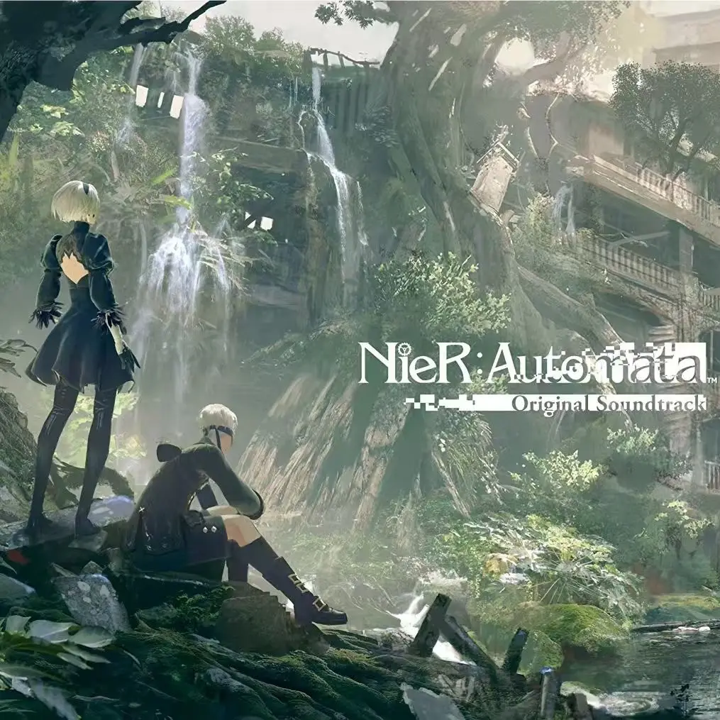 Classic Game NieR Automata MONACA Music CD Greatest Hits OST Album 3pcs Music Record Cosplay Walkman Soundtracks Box Party Music thumbnail 2
