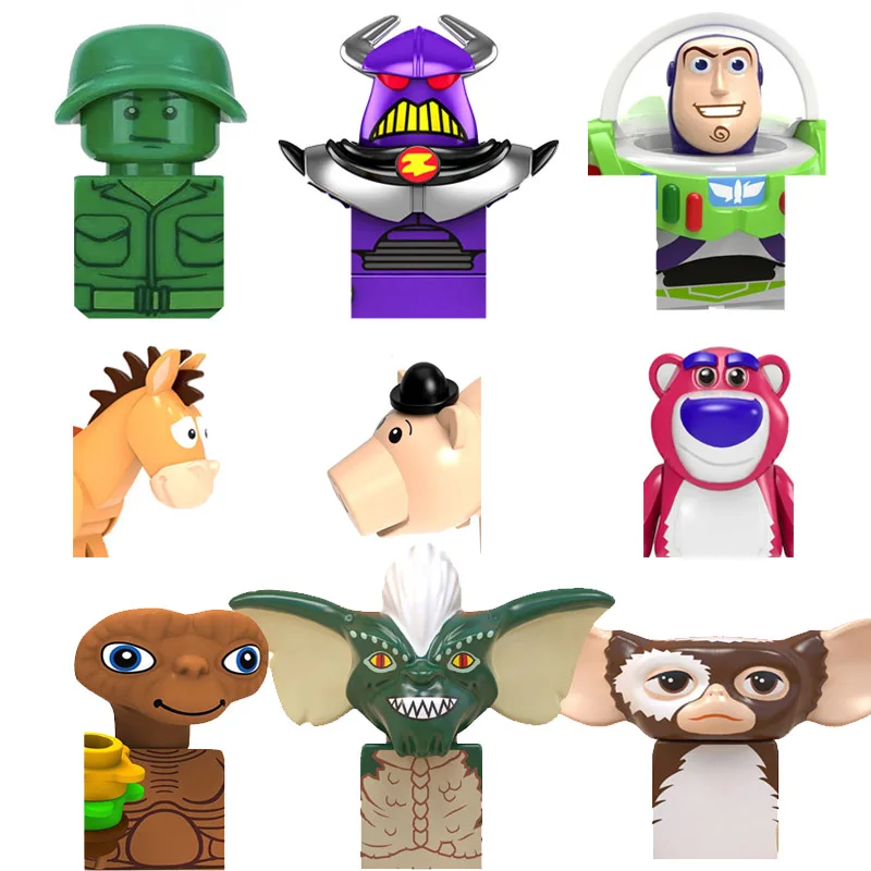 Toy Story 4 Buzz Lightyear Woody Jessie Alien Space Rangers Zurg Model Building Blocks Enlighten Figure Bricks Toys For Children thumbnail 2