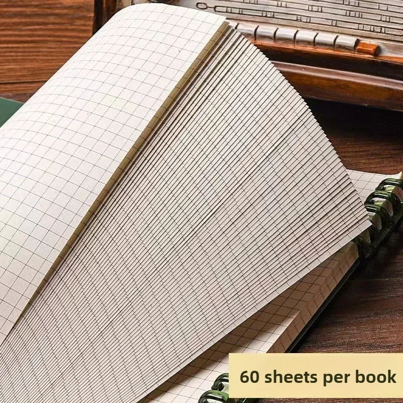 Flip Notepad Grid Notebooks B5 Diary Leaf Notebook Sketch Book Stationery Journal Writing Pads Office School Supplies thumbnail 4