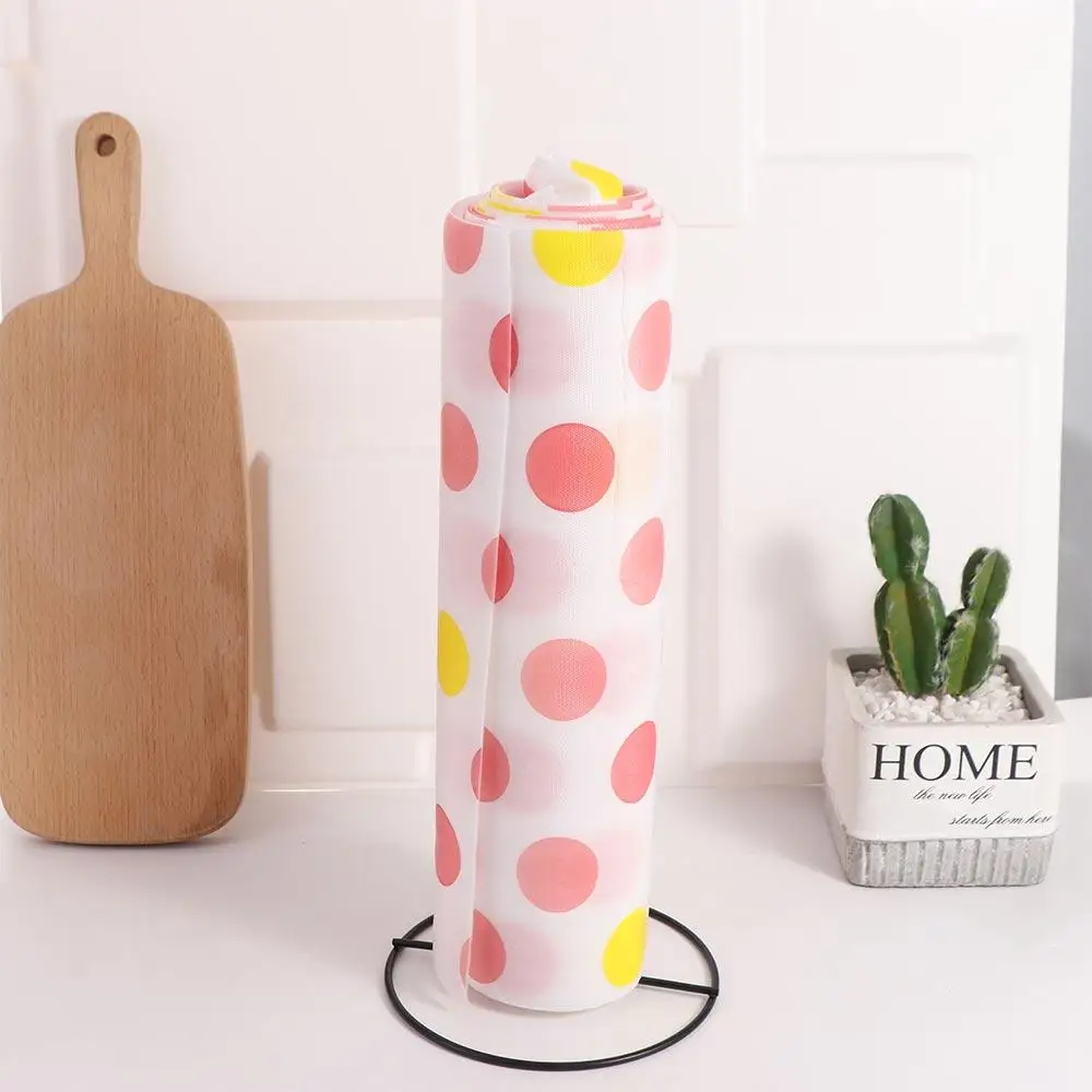 Stainless Steel Roll Paper Towel Holder Black/Silver One-handed Tear Vertical Napkins Rack Free Standing Tissue Stand Kitchen thumbnail 6