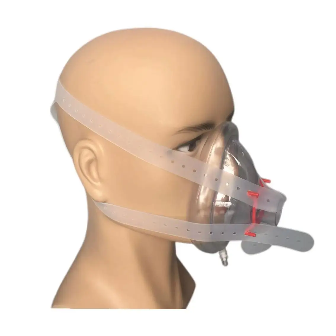 Adult/Children Silicone Four-head Strap Binding Head Strap Anesthesia Mask Fixing Strap Simple Respirator Accessories thumbnail 5