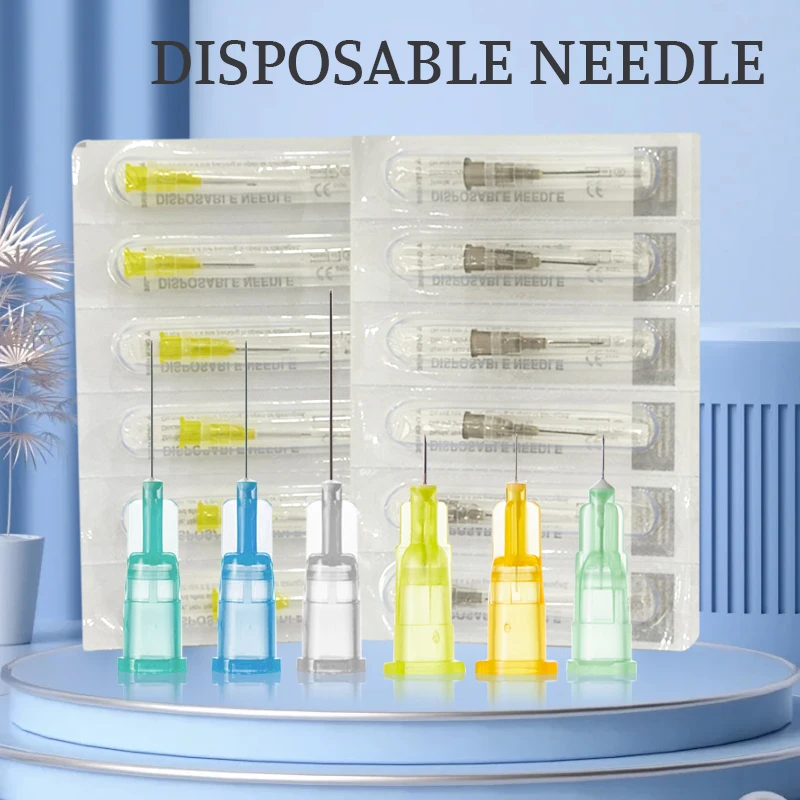 Professional Sterile Painless Small Needle Stainless Steel Disposable Packaged for Teeth Irrigator 34G 4 mm 1.5mm 32G 27G 13mm thumbnail 6