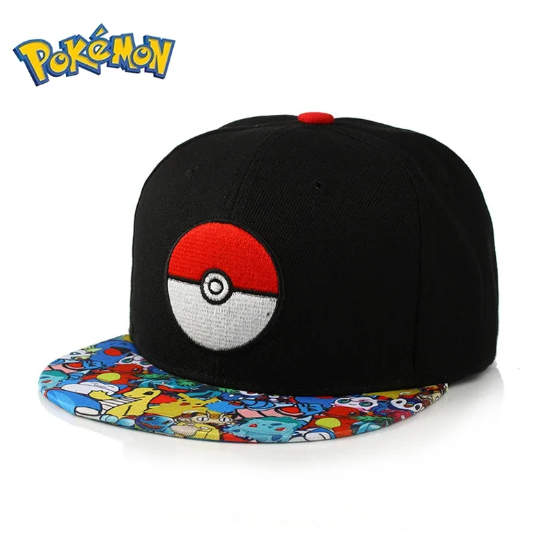 Pokemon Pikachu Baseball Cap Anime Cartoon Figure Cosplay Hat Adjustable Women Men Kids Sports Hip Hop Caps Toys Birthday Gift thumbnail 3