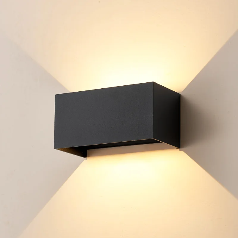 Aluminum LED Wall Lamp Outdoor Waterproof IP65 Interior Wall Light 12W24W Porch Garden Lights Living Room Street Stairs Lighting thumbnail 2