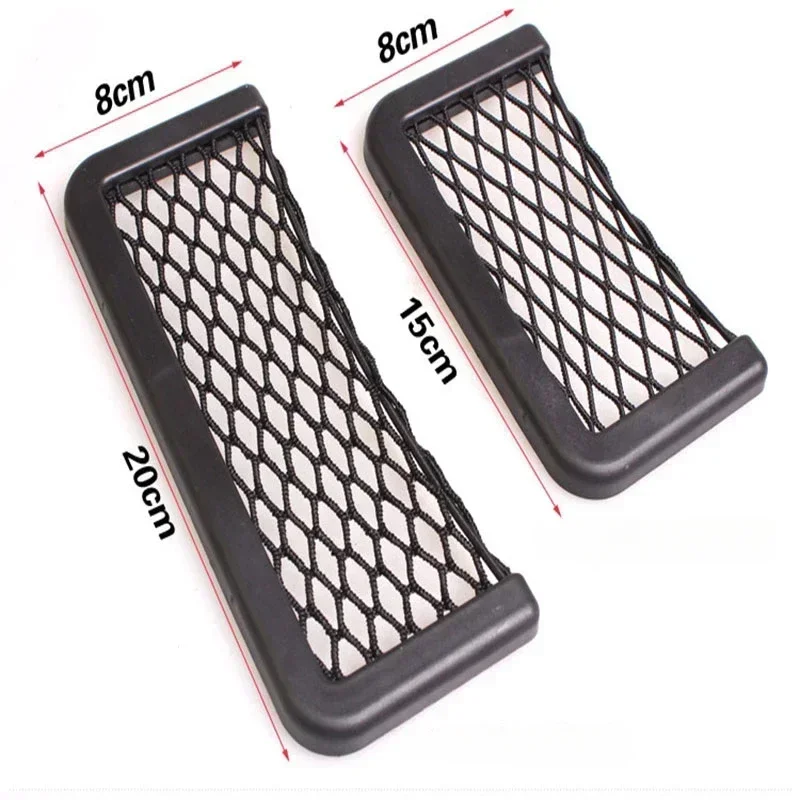 Car Storage Bag Net Pocket Accessories for Girls Car Hanging Ornament Decoration Can Place The Phone Change Card thumbnail 6