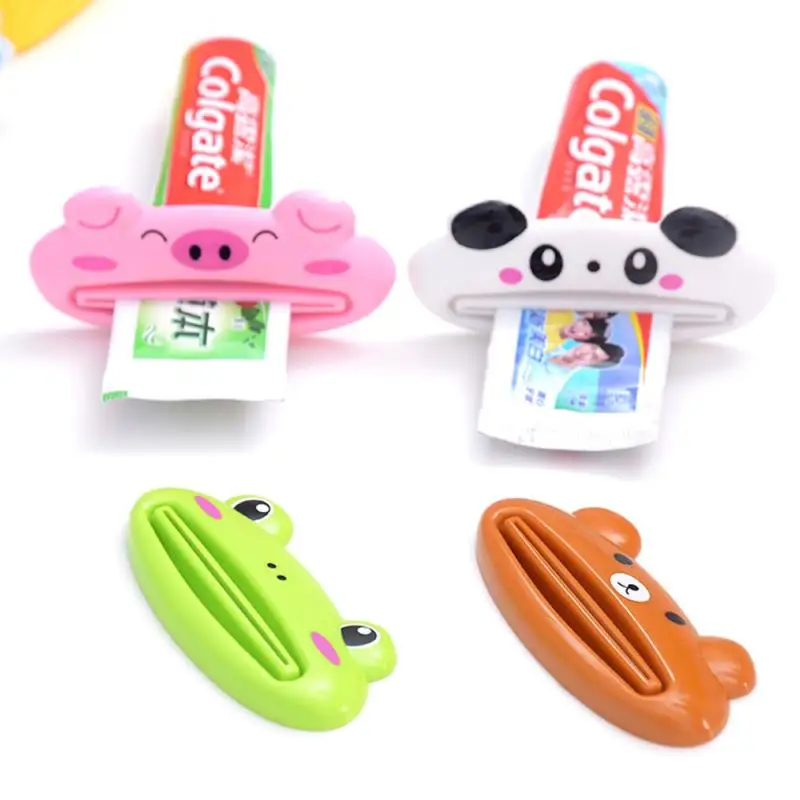 1pcs Cute Animal Multifunction Squeezer Toothpaste Squeezer Home Commodity Bathroom Tube Cartoon Toothpaste Dispenser thumbnail 4