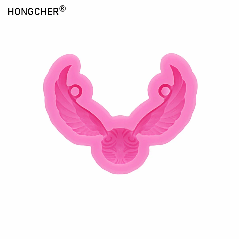 Wings jewelry necklace pendant clothing accessories resin accessories drip mold DIY crafts decoration pendant clay molds thumbnail 6