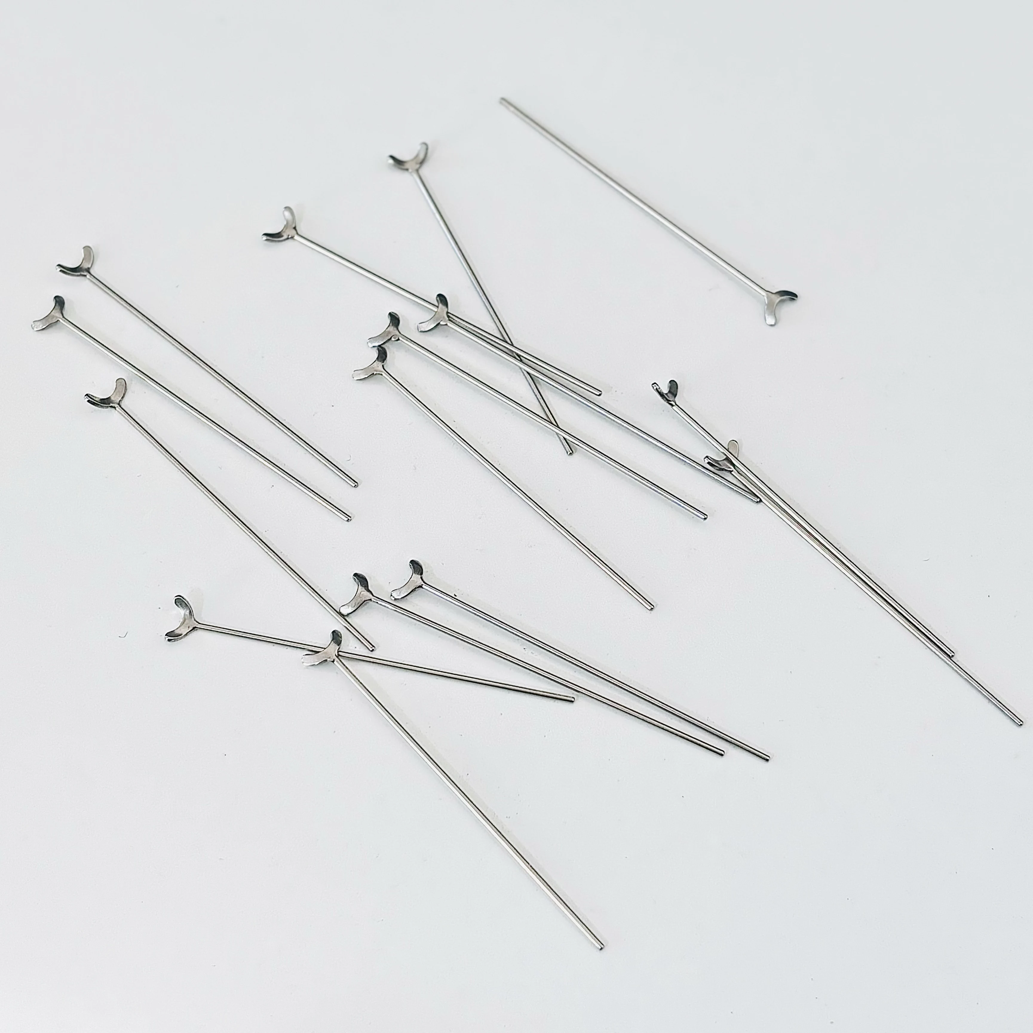 1.0mm Dental J Clasp Ball Retainer Roach Orthodontic Oblique Bar Y-Type Denture ScheuTeeth Position Hold thumbnail 6