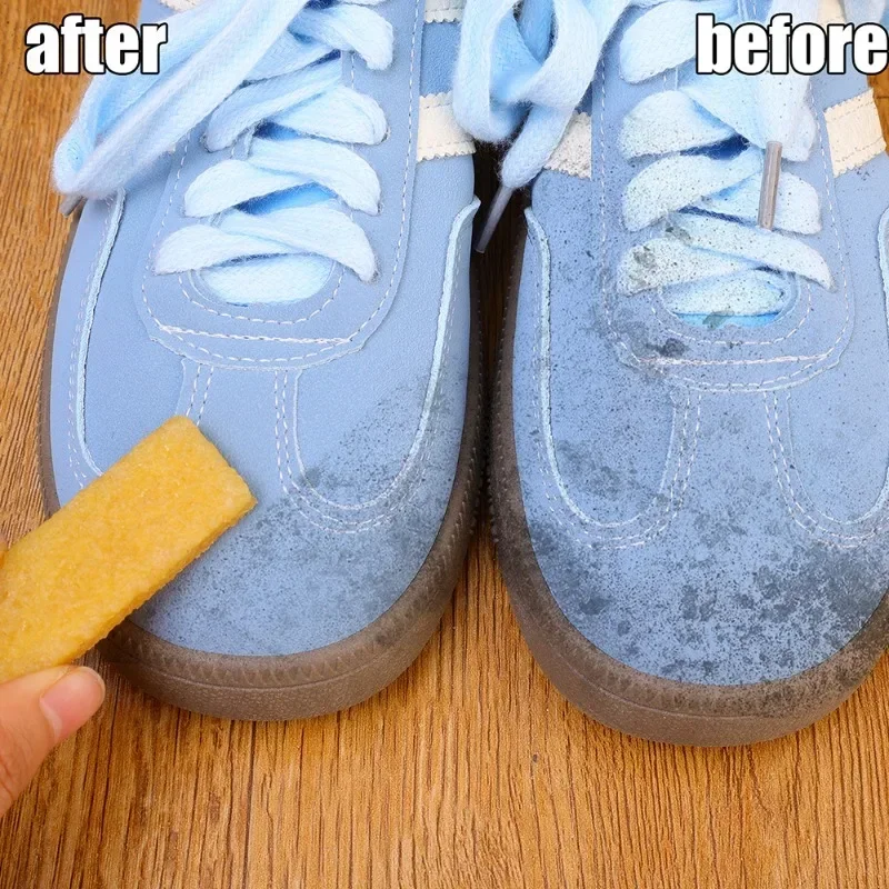 20/1Pcs Natural Shoe Eraser Rubber Block Suede Shoes Boots Cleaning Care Decontamination Shining Wiping Home Leather Cleaner thumbnail 2