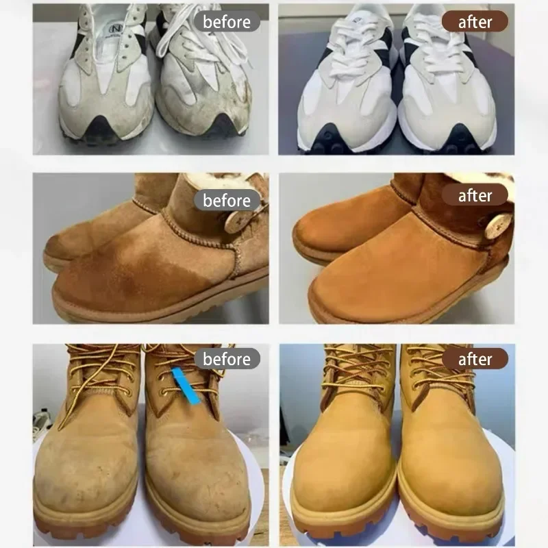 20/1Pcs Natural Shoe Eraser Rubber Block Suede Shoes Boots Cleaning Care Decontamination Shining Wiping Home Leather Cleaner thumbnail 6