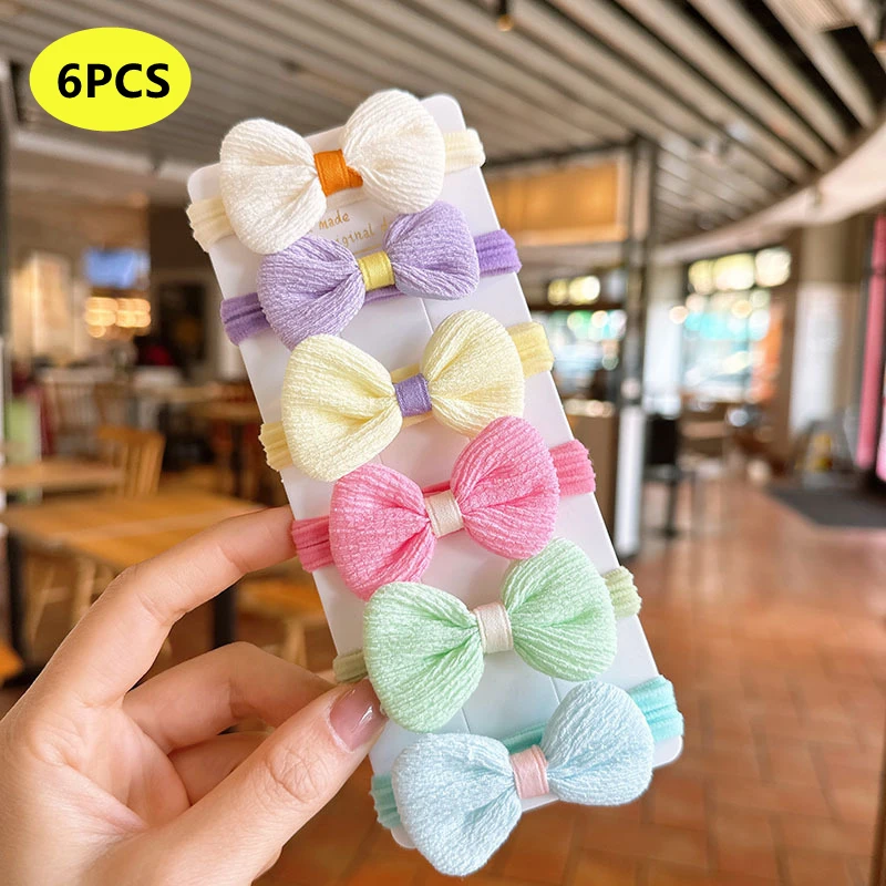 20PCS 10PCS Hair Accessories For Girl Elastic Hair Bands Flowers Style Hair Ring Children Birthday Party Headdress Headwear thumbnail 2