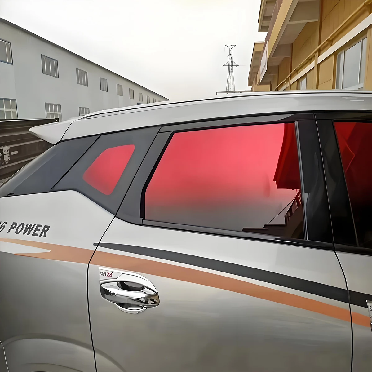 Gradient Solar Window Tint Film Color Changing Film Car Sun Shade Front Windshield Sunshade Protector Heat Insulation  Universal thumbnail 6
