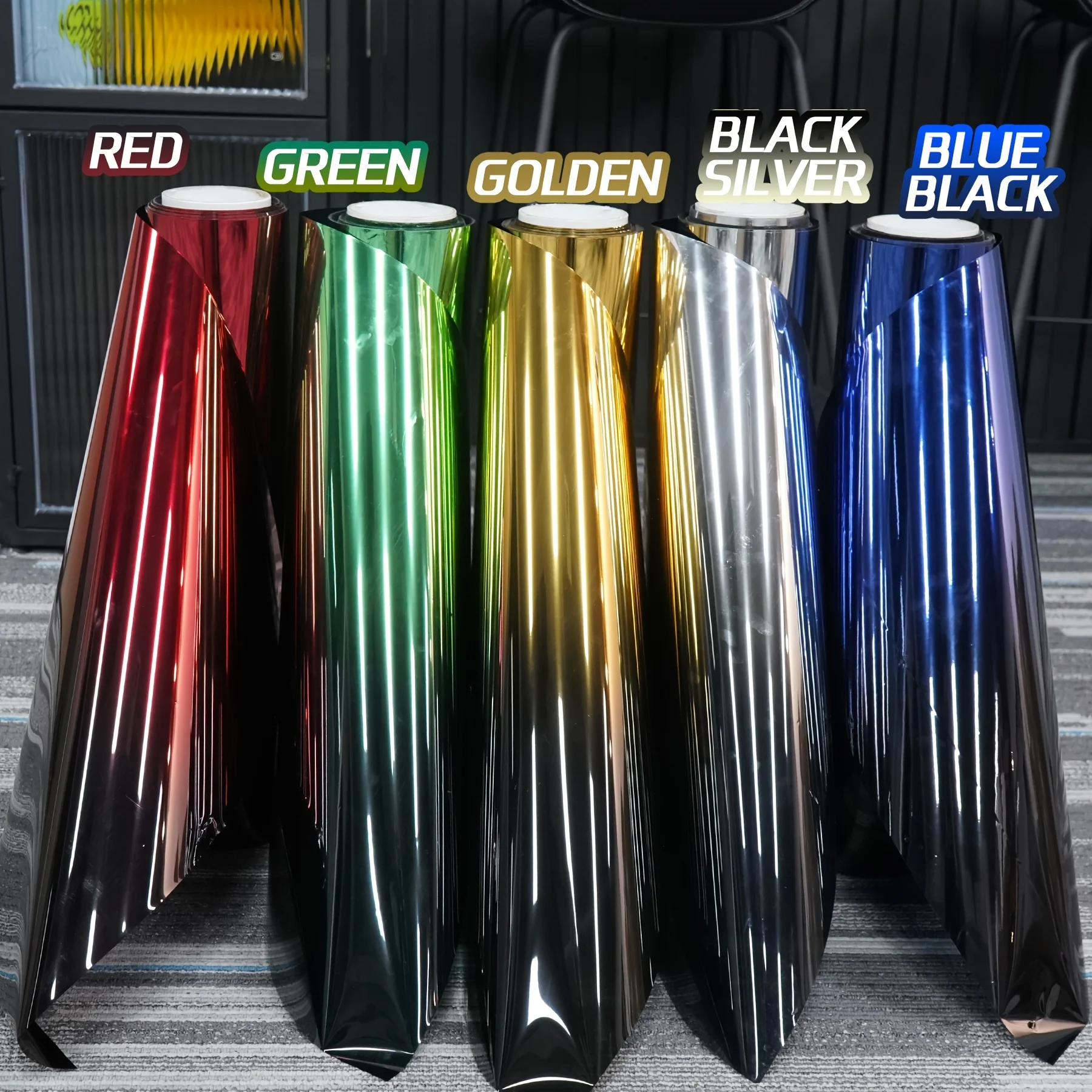 Gradient Solar Window Tint Film Color Changing Film Car Sun Shade Front Windshield Sunshade Protector Heat Insulation  Universal thumbnail 4