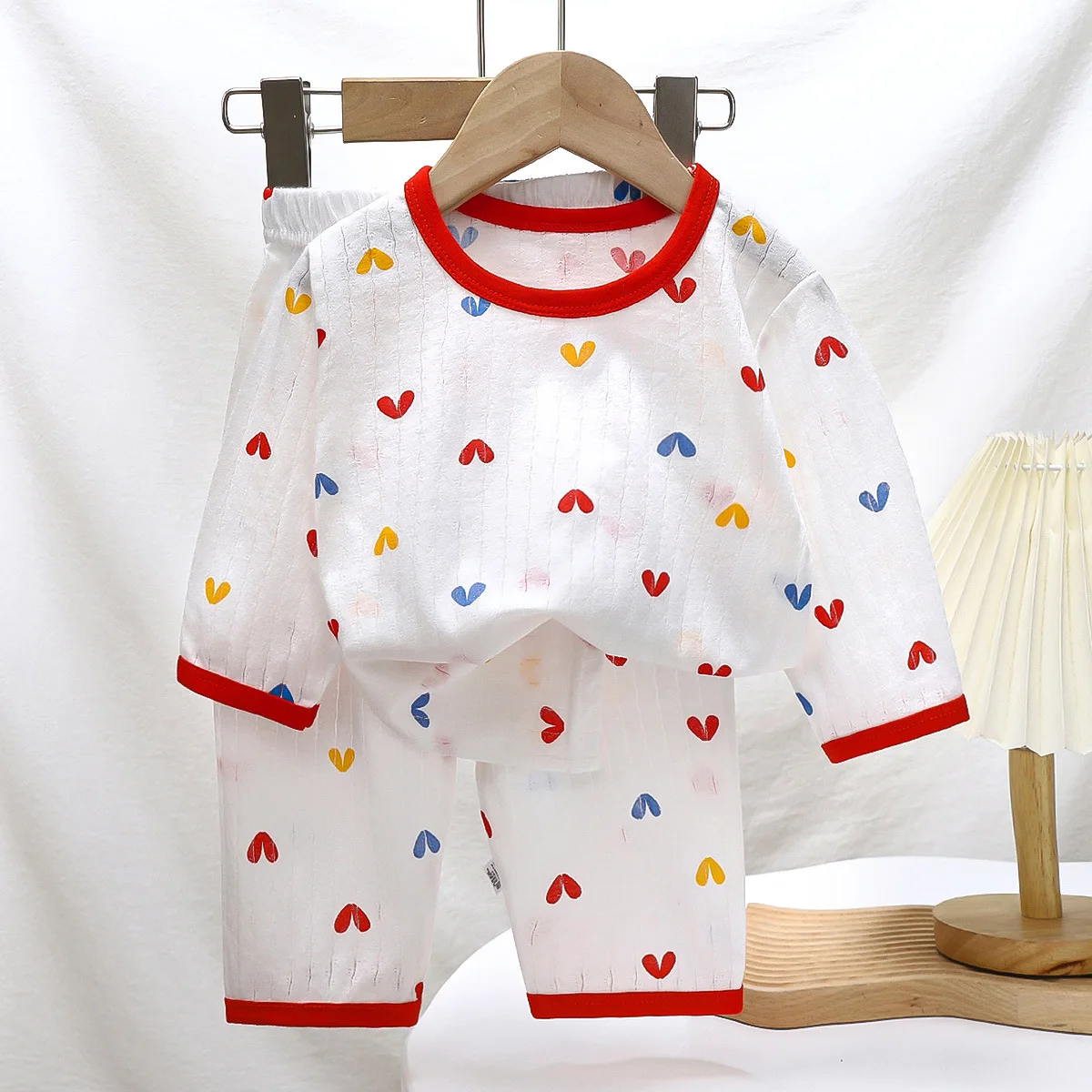 Baby Pajamas Sets Cotton Child Pajamas Toddler Long Sleeve Baby Nightwear Pyjamas Kids Cartoon Homewear Clothes Cartoon Homewear thumbnail 5