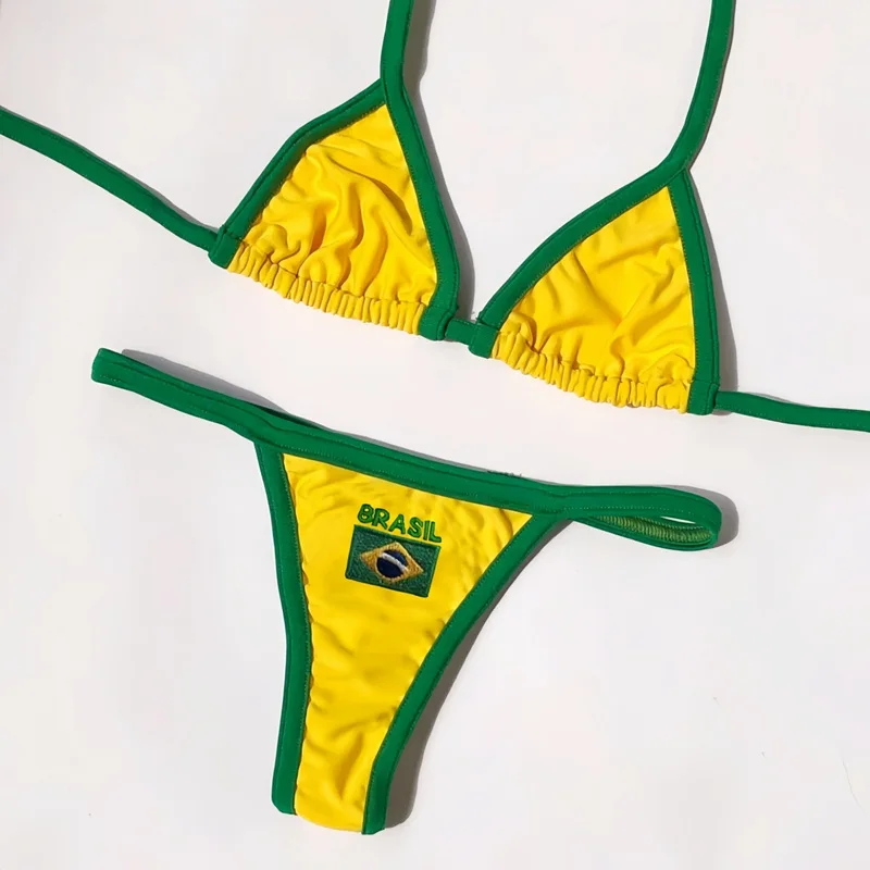 2026 Brazilian Bikinis Summer Sexy Women Swimwear Swimsuit Thong Biquinis Beach Wear Lady's Bikini Set Bathing Suit thumbnail 4