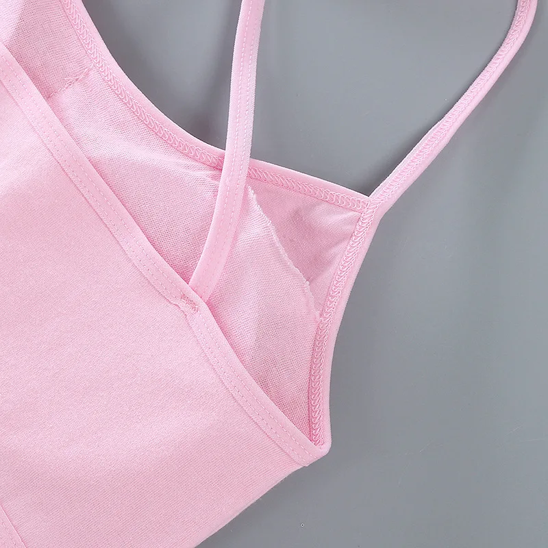 1pc Teenage Girls Tops Underwear Young Children's Maiden Cotton Soft Training Bras Developed Kids Sports Bra Lingeries 8-16Years thumbnail 5