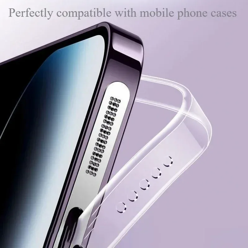 Metal Dust Net for IPhone 12 13 14 15 16 Pro Max Universal Speaker Dust Mesh Charging Port Anti-Scratch Protection Accessories thumbnail 4