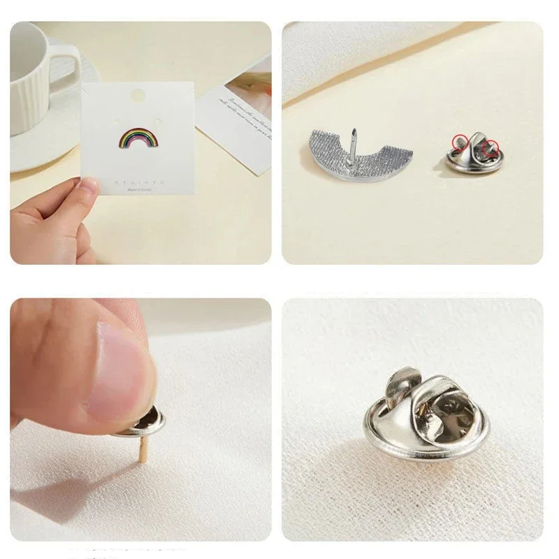 10-100PCS Cartoon Brooches Icons Plants Pins Badge Animal Or Fruit Button Backpack Clothes Hat Decor Accessories Jewelry thumbnail 5