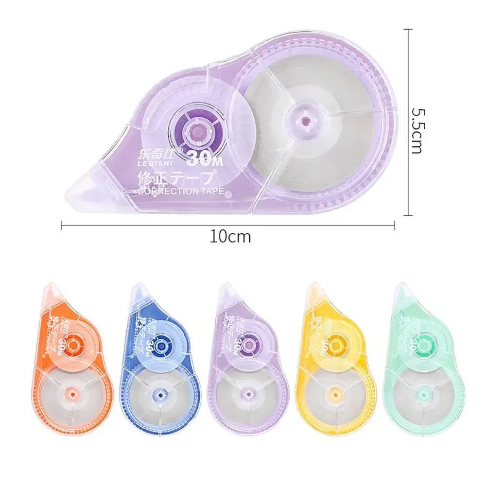 10 Packs, Correction Tape, White, Made Of Correct Tape, Eraser With Transparent Dispenser, Suitable For Office, School, thumbnail 4