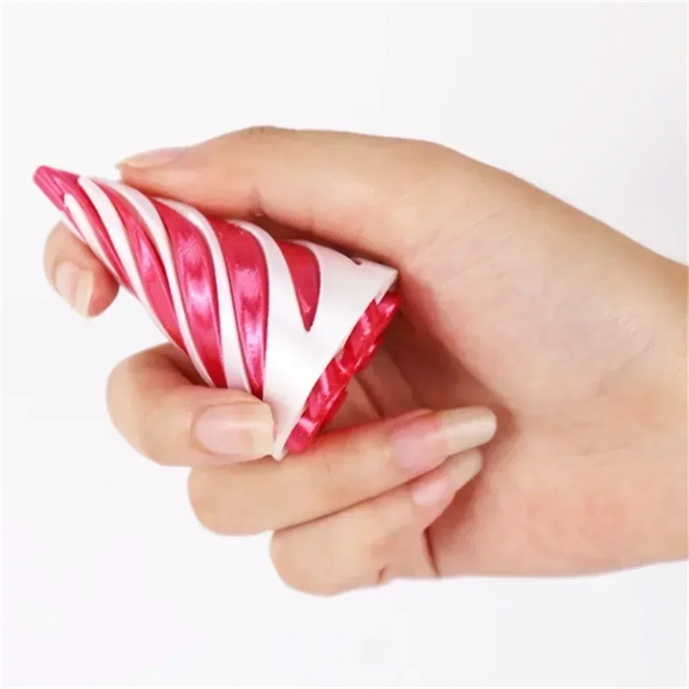 3D Printed Spiral Cone Toy Impossible Pyramid Passthrough Sculpture Pass Through Pyramid Toy Mini Vortex Thread Illusion HOT thumbnail 6
