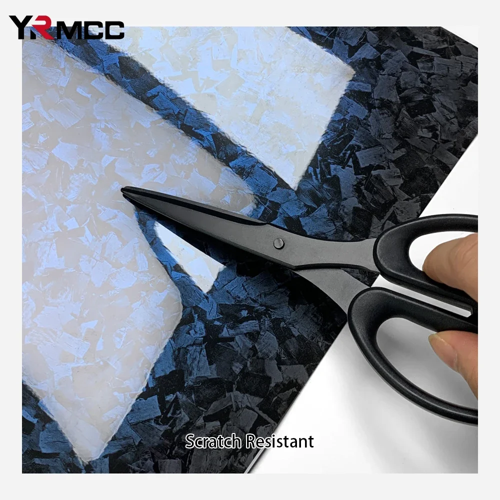 Carbon Fiber Vinyl Wrap Custom Fit Car Stickers Waterproof Adhesive Vinyl Auto Tuning Forged Carbon Fiber Film Car Accessories thumbnail 4