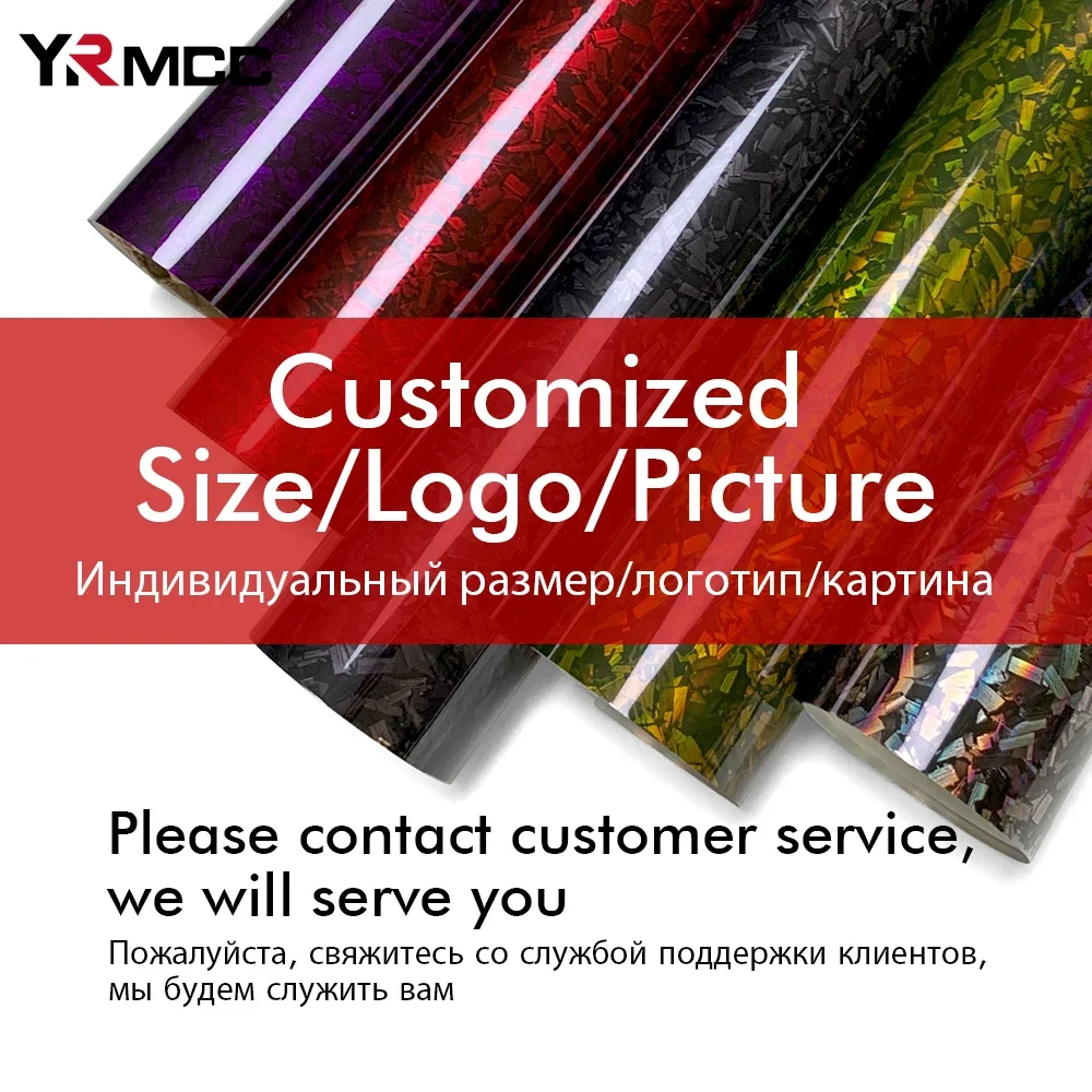 Carbon Fiber Vinyl Wrap Custom Fit Car Stickers Waterproof Adhesive Vinyl Auto Tuning Forged Carbon Fiber Film Car Accessories thumbnail 6