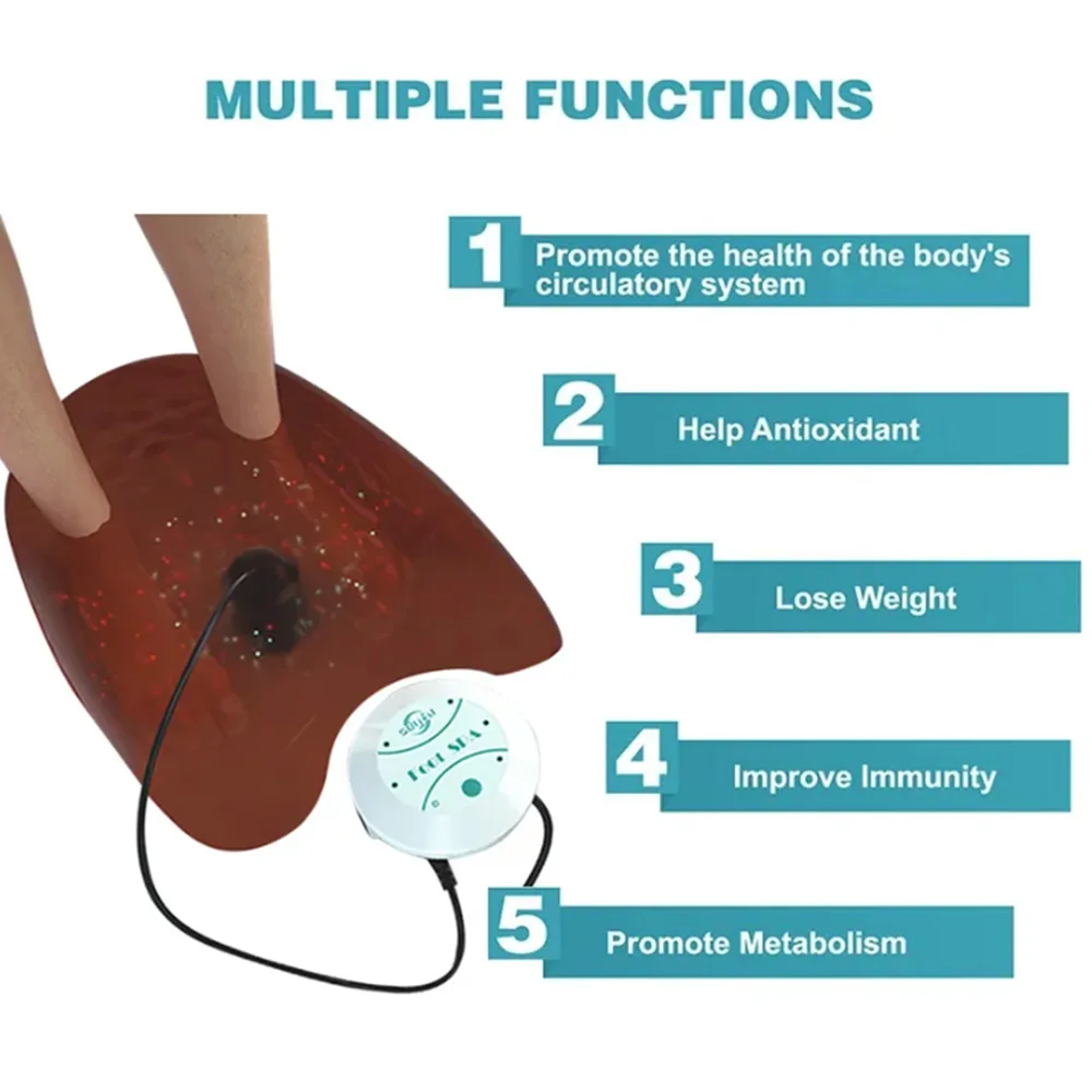Detox Ionic Foot Spa Bath Machine Massage Foot Ionic Detoxification Relieves Fatigue Promote Good Health And Full for Vitality thumbnail 2