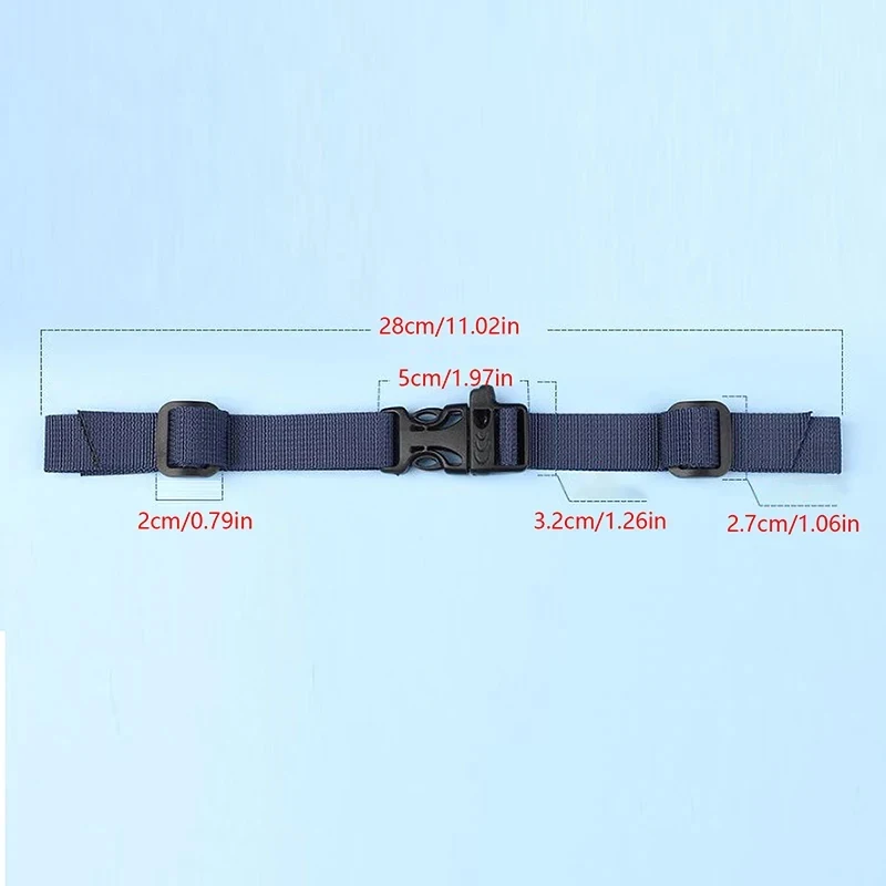 Backpack Chest Bag Strap Harness Adjustable Shoulder Strap For Bag Outdoor Camping Tactical Bags Straps Accessories For Backpack thumbnail 3
