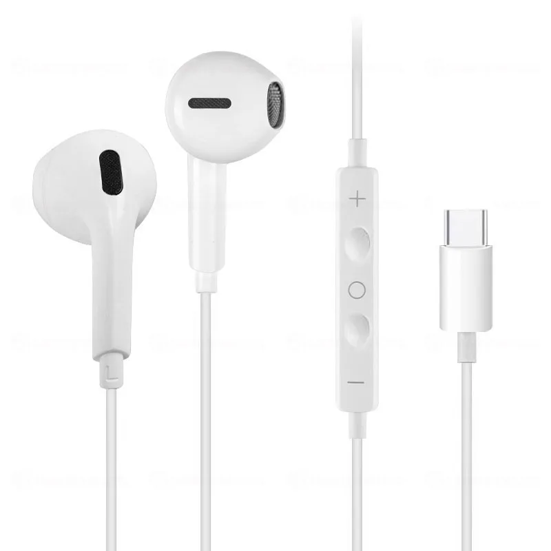 Type c Wired Earphones Cable Earbuds for Apple Lightning Headphones for Iphone 5 6 8 7 Plus X XS MAX XR 10 11 12 13 14 Pro 15 16 thumbnail 3
