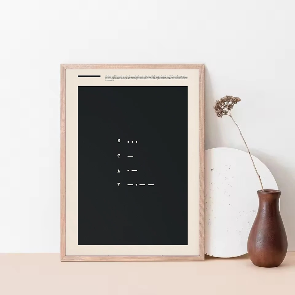 Minimalist Classic Movie Pulp Fiction,Fleabag,Whiplash Film Abstract Poster Wall Art Pictures Canvas Painting Home Dorm Decor thumbnail 5