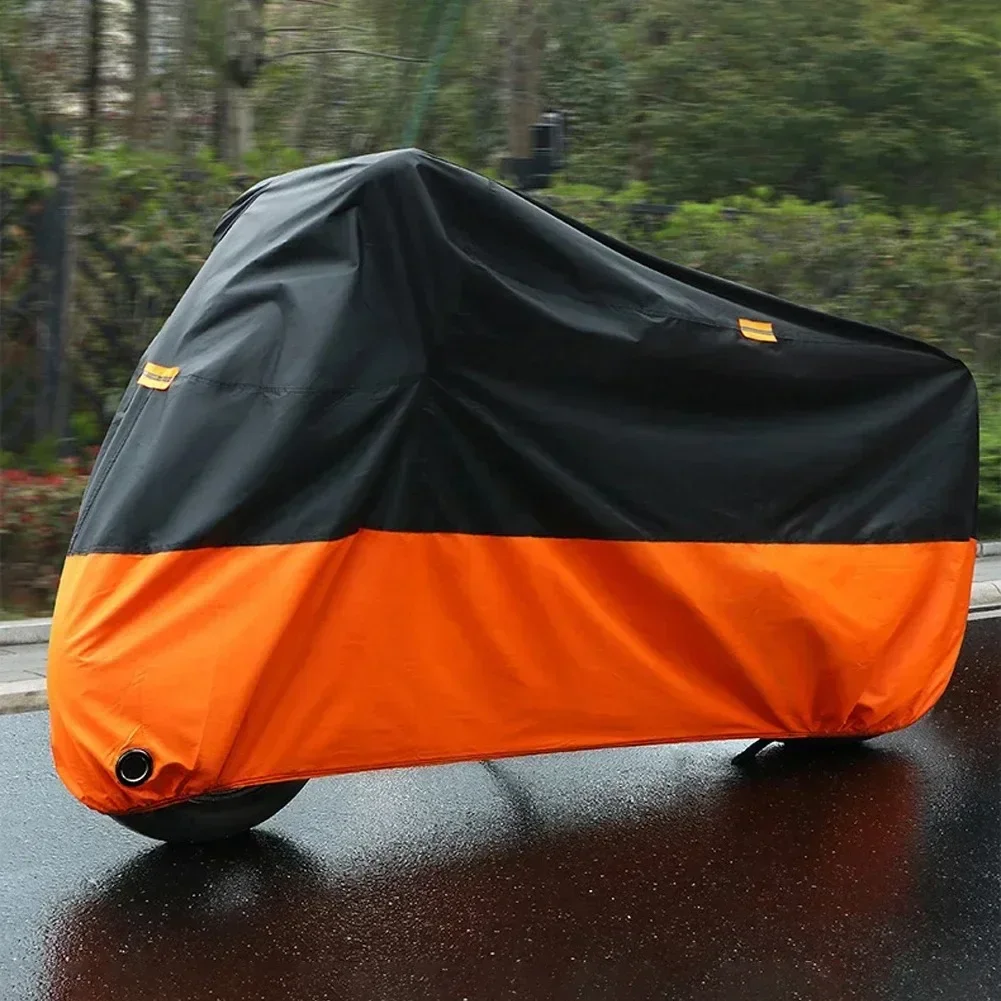 Motorcycle Thick 190T Waterproof Universal Outdoor Uv Electric Bike Protective Motorbike Dust Rain Sunshade Cover for All Season thumbnail 3