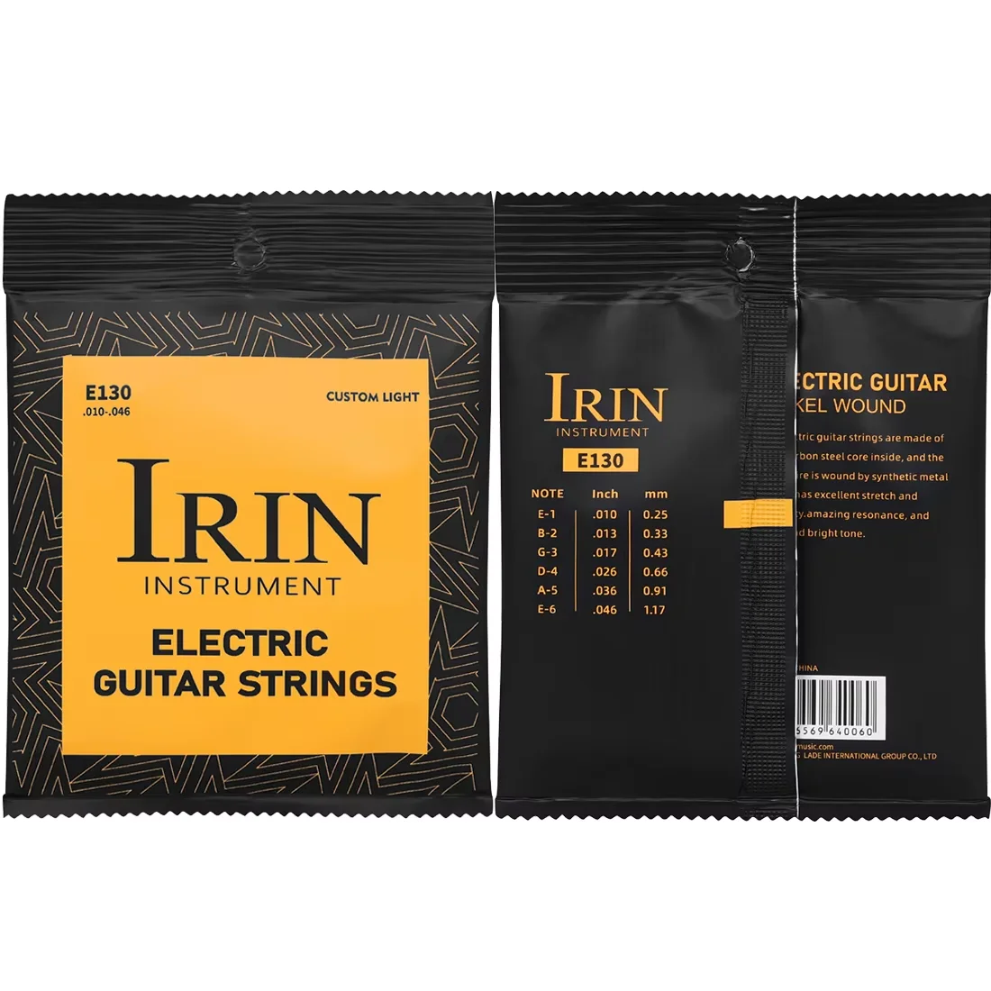 IRIN Electric Guitar Strings Nickel Hexagonal Carbon Steel 6 String for Electric Guitar Accessories Professional Practice Use thumbnail 3