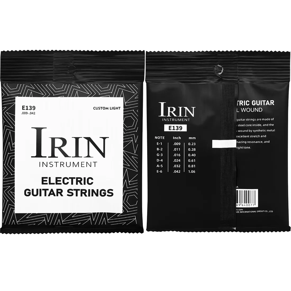 IRIN Electric Guitar Strings Nickel Hexagonal Carbon Steel 6 String for Electric Guitar Accessories Professional Practice Use thumbnail 2