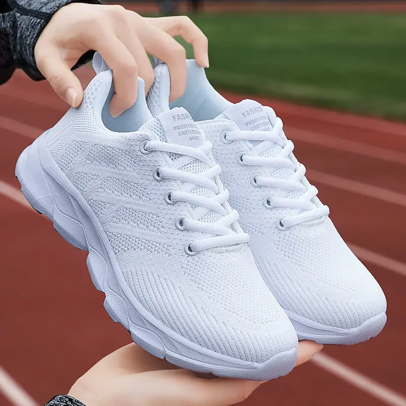 New Sneakers Women Casual Shoes Fashion Breathable Walking Mesh Flat Shoes Women 2024 Tenis Feminino White Ladies sports Shoes thumbnail 6