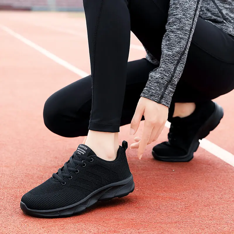 New Sneakers Women Casual Shoes Fashion Breathable Walking Mesh Flat Shoes Women 2024 Tenis Feminino White Ladies sports Shoes thumbnail 2