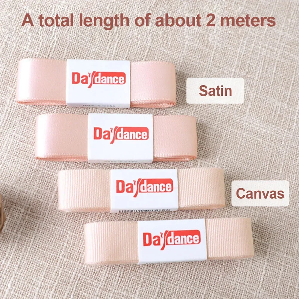 Canvas Ballet Pointe Shoes Bandage Satin Pointe Shoes Ribbon Dancing Women Dance Accessories Shoe Ballet Point Bandage Ballerina thumbnail 5