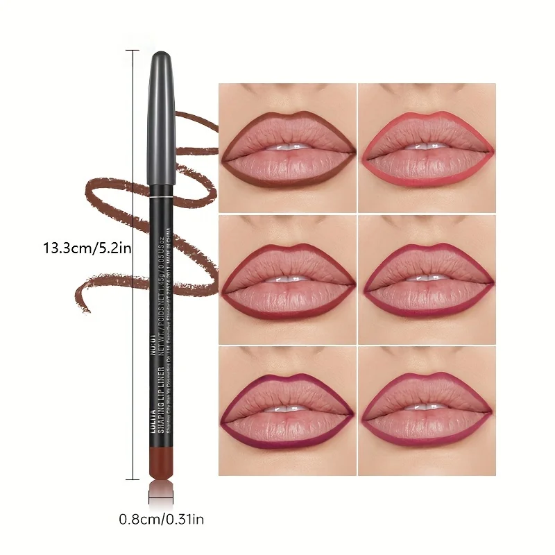 Luxury Matte Lip Liner, Long-Lasting, Smooth Application for Perfect Outline & Filling, Versatile Shades for All Skin Types thumbnail 5