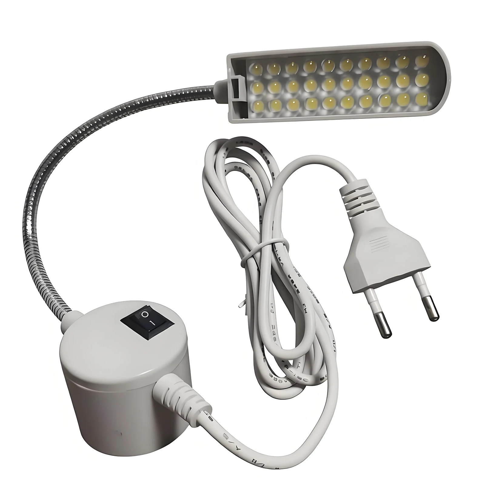 Sewing machine light AC220V European Standard Sewing machine magnet LED light DIY lamp Bedhead reading light 30 LED beads thumbnail 6