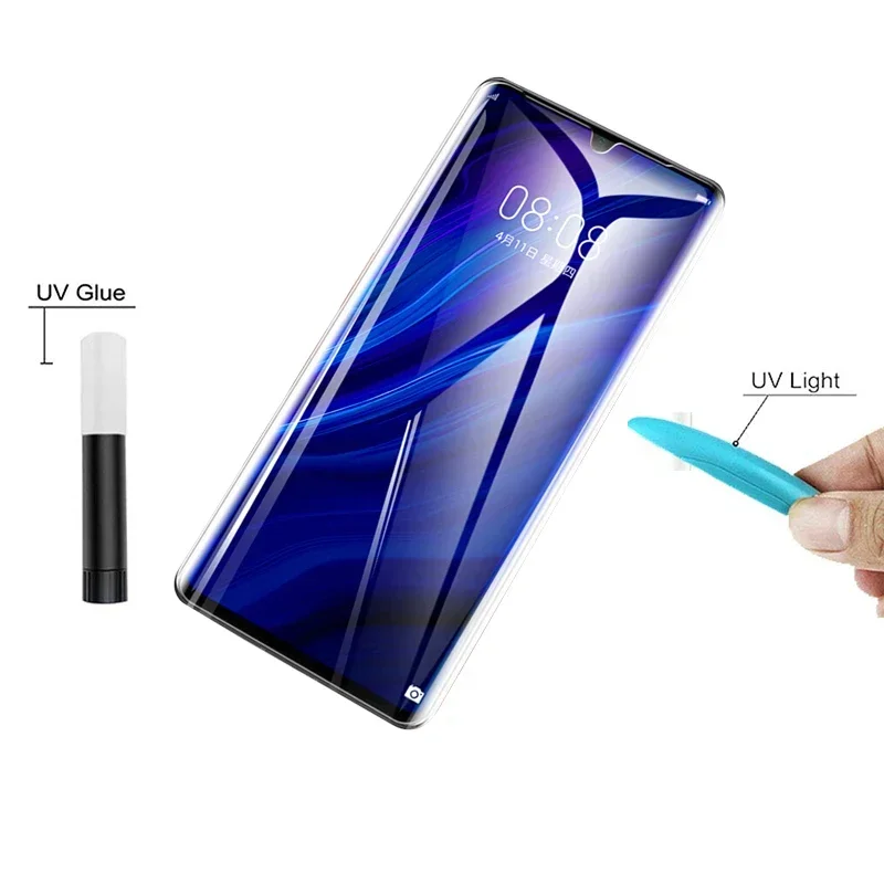 UV Glue for Curved Screen Phone Screen Protector Tempered Glass Cover Glue UV Liquid UV Lamp Light for Mobile Phone thumbnail 6