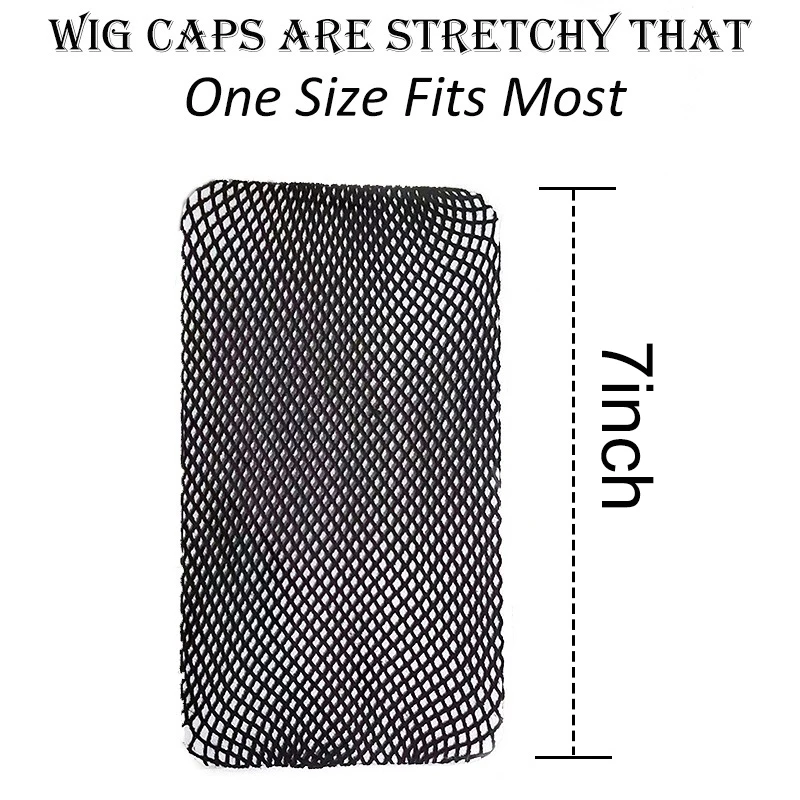 Black Hair Net Stretch Mesh Dome Woven Hat Wig Net Breathable Mesh Cap For Wig Accessories thumbnail 3