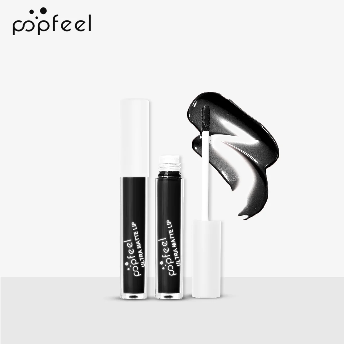 POPFEEL Hallowmas Lip Makeup Kit Black Lip Stick Black Lip Gloss Matte Lip Stick Long Lasting thumbnail 2