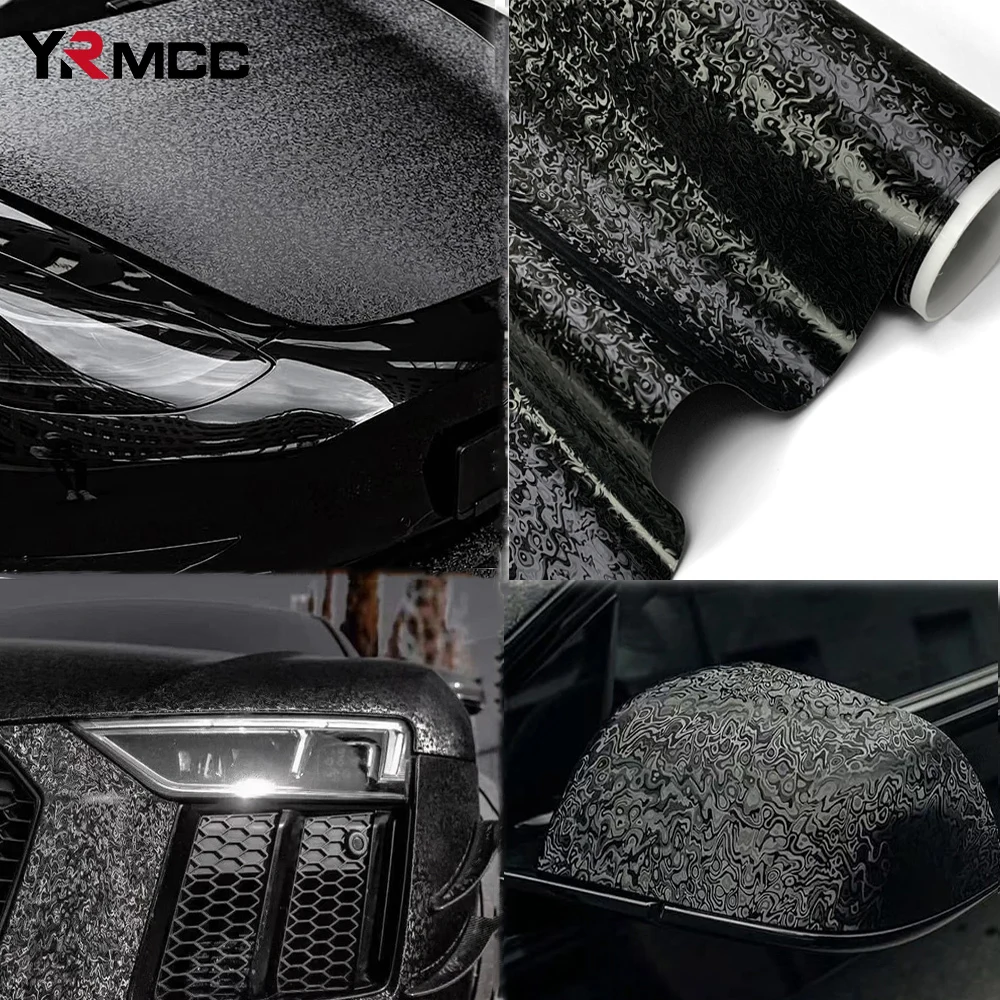 Premium PET Car Carbon Vinyl Film DIY Waterproof Car Stickers Modified Vinyl Wrap Films Color Change Film for Auto Accessories thumbnail 5