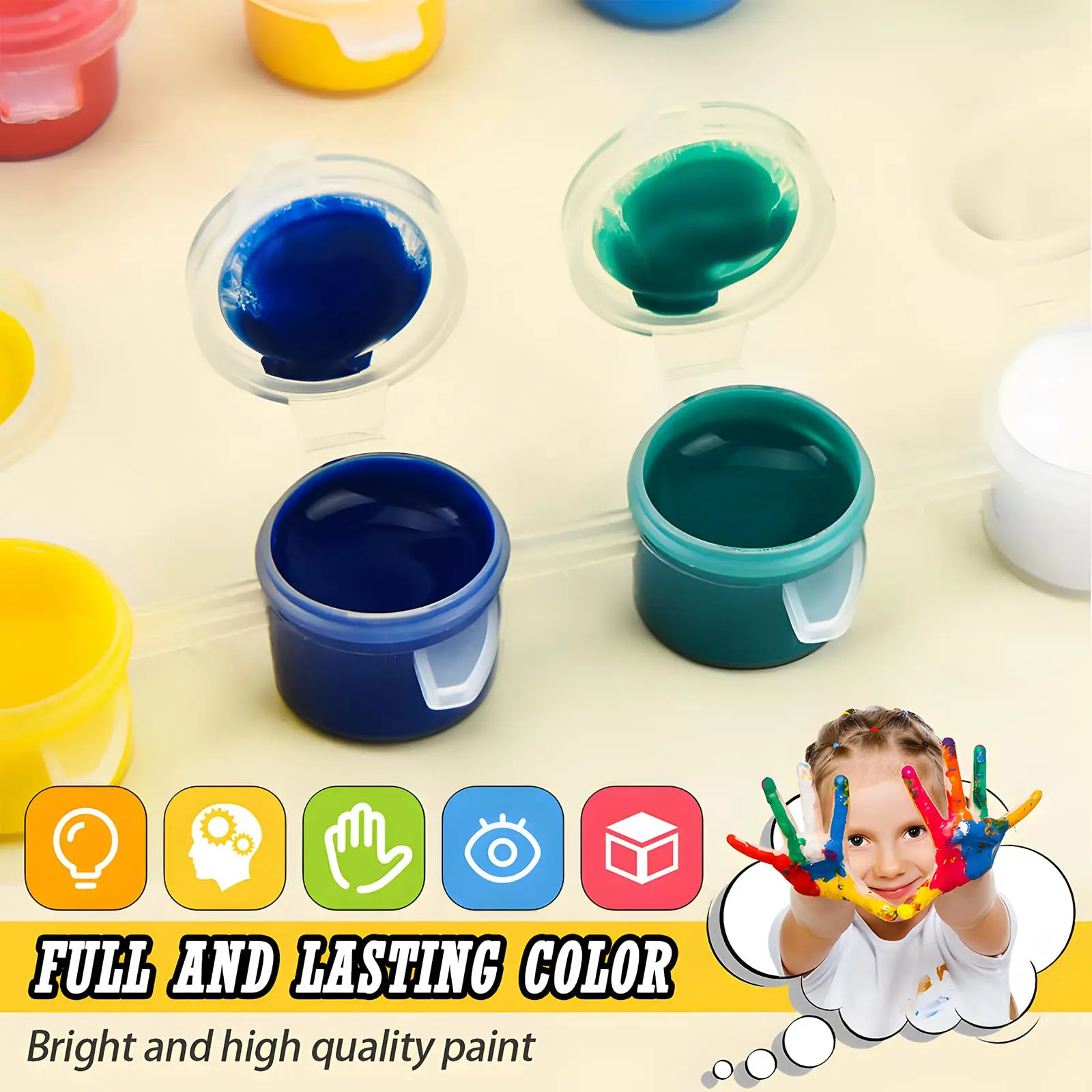 Kids Arts and Crafts Set Painting Kit,Space Projects Creative Activity DIY Toys Gift,dinosaur toys Painting Kit f thumbnail 4