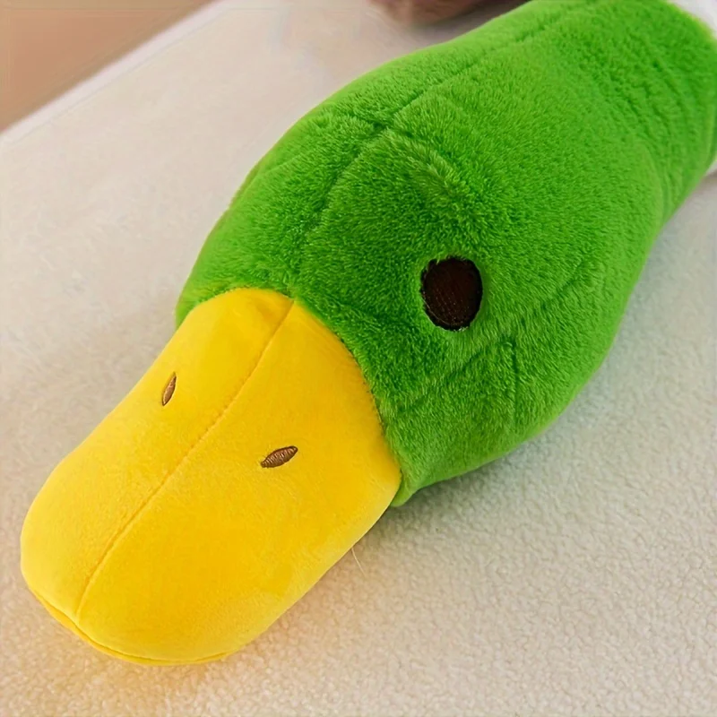 Duck Plush Toys Fluffy Sleep Pillow, Cute Animal Stuffed Swan Goose Soft Dolls Floor Mat thumbnail 5