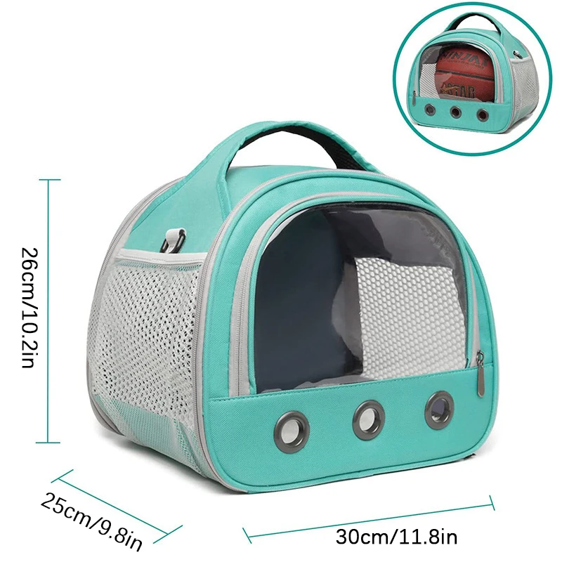 Portable Cat Carrier Bag Pet Cat Dog Bird Rabbit  Travel Bags Breathable Mesh Outdoor Tent Carrier Outgoing Pets Handbag thumbnail 4