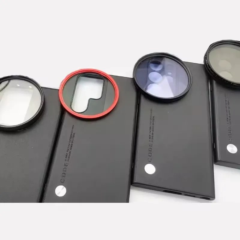 For Samsung S25 Ultra S24 S23 Ultra 67MM Thread Interface Filter Ring Adapter Phone Case For Universal ZOMEI CPL VU Star Filter thumbnail 3