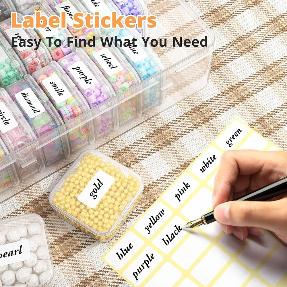 4/12/15/30/45Grids DIY Diamond Painting Storage Box Craft Nail Art Jewelry Accessory Organizer Rhinestones Container Organizer thumbnail 5