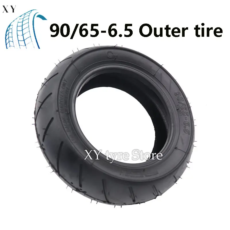 11 Inch Scooter Tire 90/65-6.5 Vacuum Tire Mini Scooter Tire Sports Car Tire Alloy Wheel Electric Motorcycle Tire Electric thumbnail 5