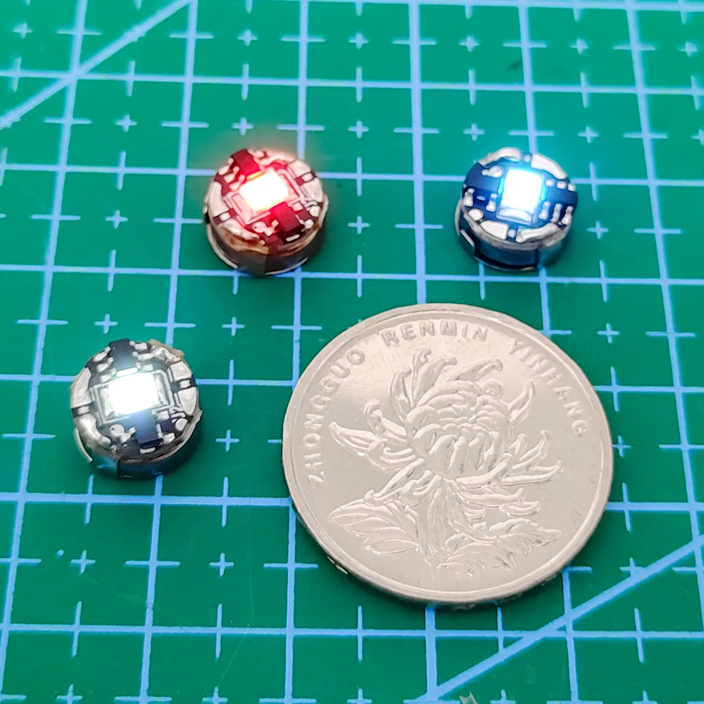 3Pcs Miniature Magnetic Control Led Lamp Model Wireless Light Toys Diy Model Making Kits for Robots /Cars With Battery thumbnail 5