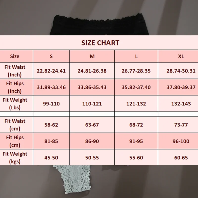 3Pcs/set Women Cotton Lace Panties Floral Intimate Underwear Trendy Patchwork Lace Briefs Female Soft Underpants Lingerie S-XL thumbnail 6